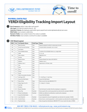 YMCA Payroll Data File