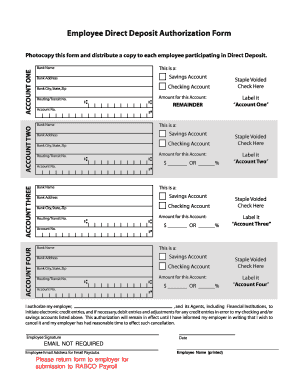 Employee Information Form