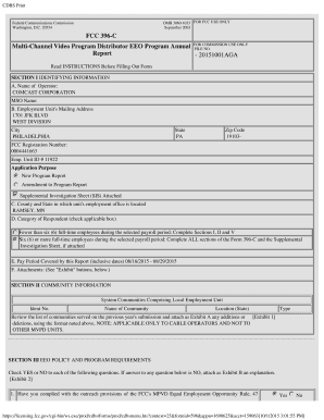 FCC Form 396-C EEO Program Annual Report