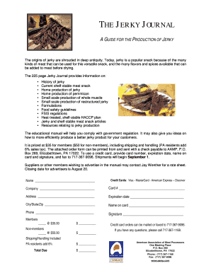 The Jerky Journal Guide