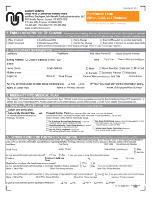 UFCW Health Benefit Enrollment Form