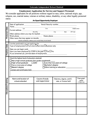 Thank you for downloading an employment application from