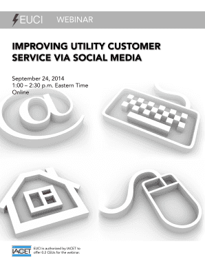 ImprovIng UtIlIty CUstomer servICe vIa soCIal medIa - EUCI