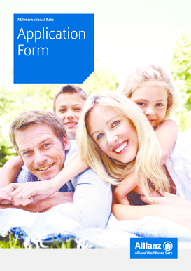 AS International Health Insurance Application Form