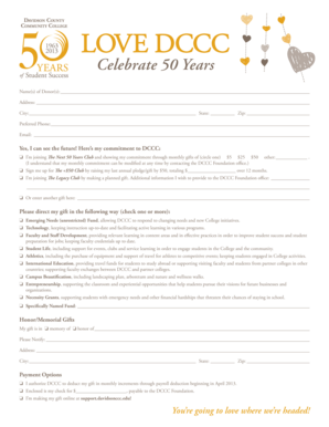 DCCC Donation Form