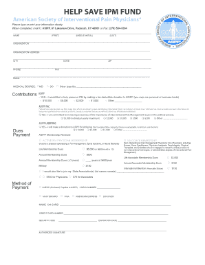 ASIPP Membership and Donation Form