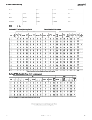 KY Blue 6.0 Core SQF Small Group Health Plan