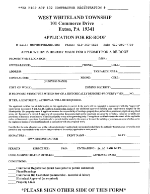 Construction Permit Checklist