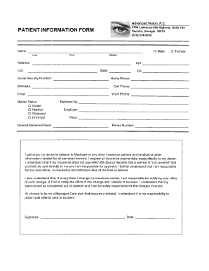 Authorization to Release Health Information