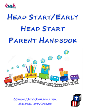 Head Start Parent Handbook
