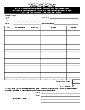 In-District Mileage Reimbursement Form.xls - wenatcheeschools