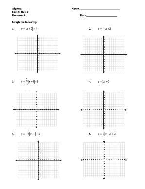 Algebra Homework Assignment