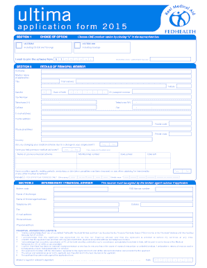 Fedhealth Medical Scheme Application Form 2015