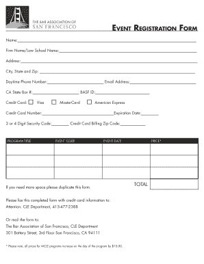 Event Registration Form