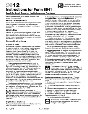Instructions for Form 8941