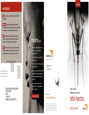 Declaration to End Malaria