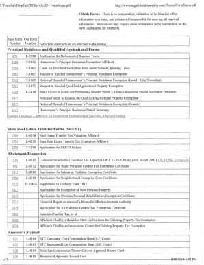 Michigan Property Tax Forms