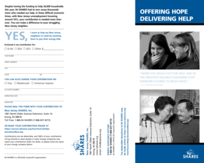 NJ SHARES Donation Form