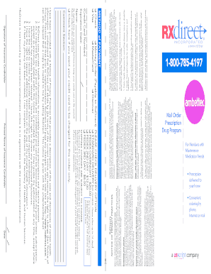 RxDirect New Member Enrollment Form