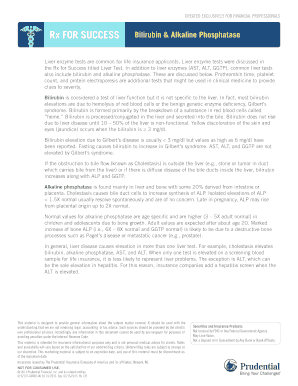 Bilirubin & Alkaline Phosphatase Underwriting Guide