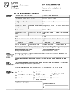 Day Care Application