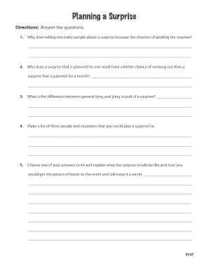 Educational Worksheets