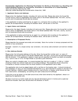 Householder Application for Planning Permission