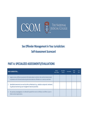 Project continuity plan - CSOM-scorecard - judges