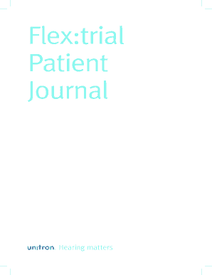 Hearing Aid Trial Patient Journal
