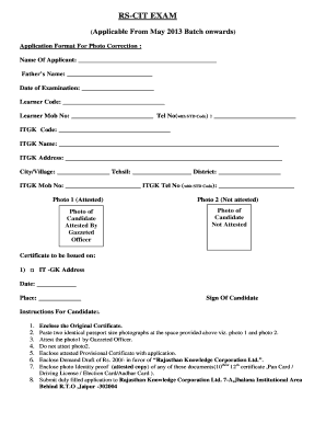 RS-CIT Photo Correction Application