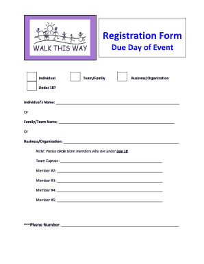 Event Registration Form