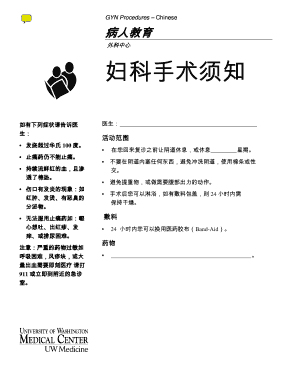 GYN Procedures Post-Op Instructions