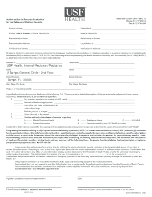 Authorization to Release Medical Records