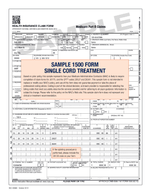 Medicare Part B Claims Form