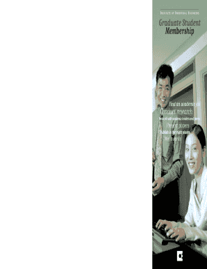 Graduate Student Membership Application