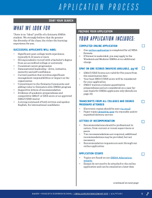 Document Download Executive MBA Application Kit Downloadable