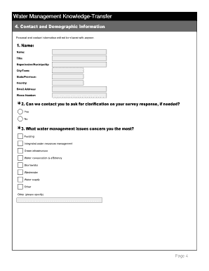 Kt plan template excel - Water Management Knowledge-Transfer