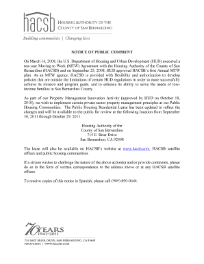 Residential Lease Agreement