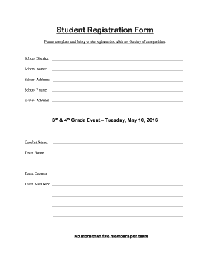 Animal report graphic organizer - Student Registration Form - yorkccdorg