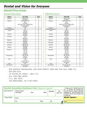 Delta Dental Enrollment Form