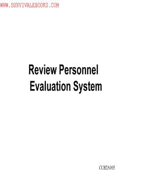 US Army Officer Evaluation Report Form