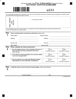 Prior Authorization Criteria for Antilipidemics HMG-CoA