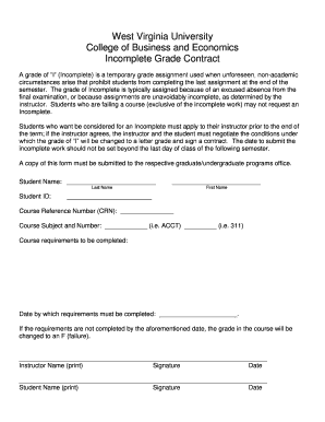 West Virginia University - College of Business and Economics