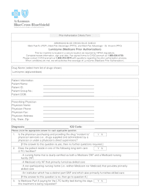 Lumizyme Prior Authorization Form