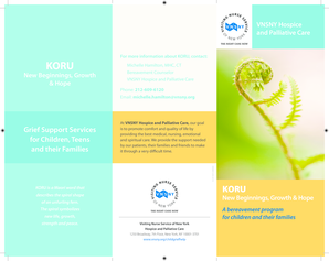 KORU Bereavement Response Form