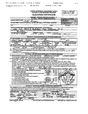 Elevation Certificate
