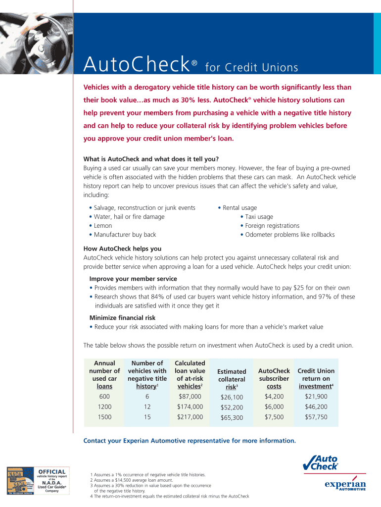 Fillable Online Vehicles with a derogatory vehicle title history can be