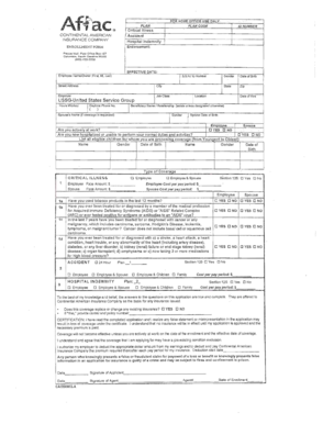 Continental American Accident Critical Illness Form