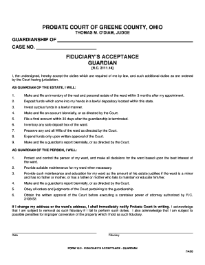 ODIAM, JUDGE GUARDIANSHIP OF CASE NO - co greene oh