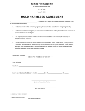 Simple hold harmless agreement - HOLD HARMLESS AGREEMENT - leareymysdhcorg